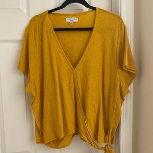 Mustard Yellow Madewell Top